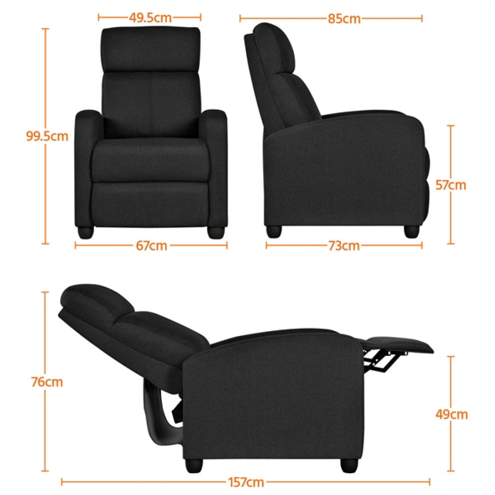 1 Pair Recliner Chairs