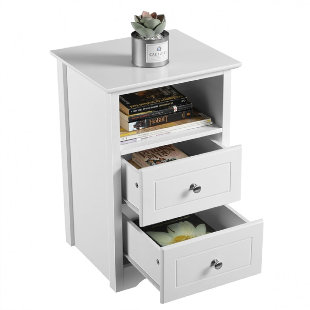 1 Pair Side Table Bedside Tables End Table Nightstand