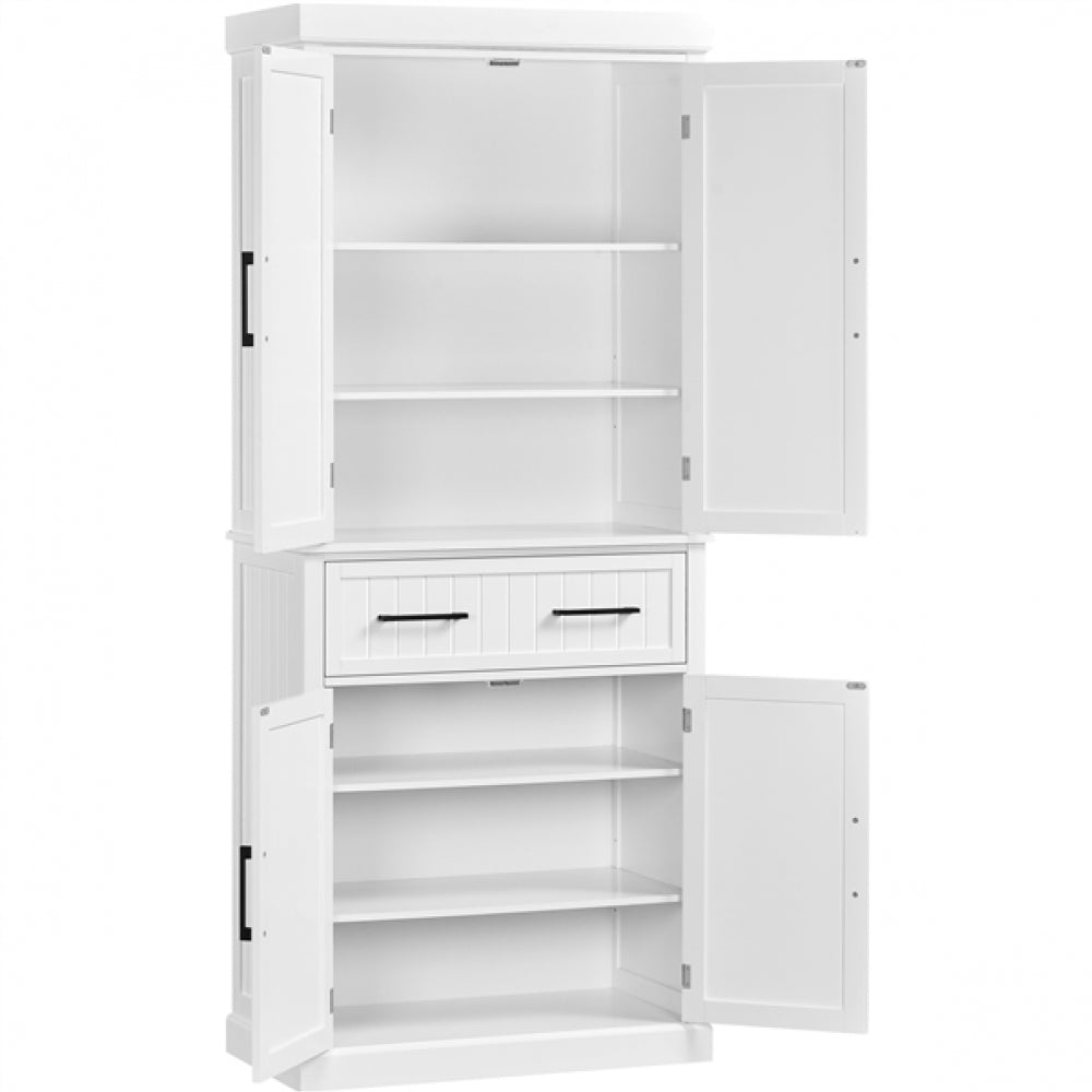 Tall Pantry Cupboard Kitchen Pantry Cabinet Freestanding Storage Cabinet