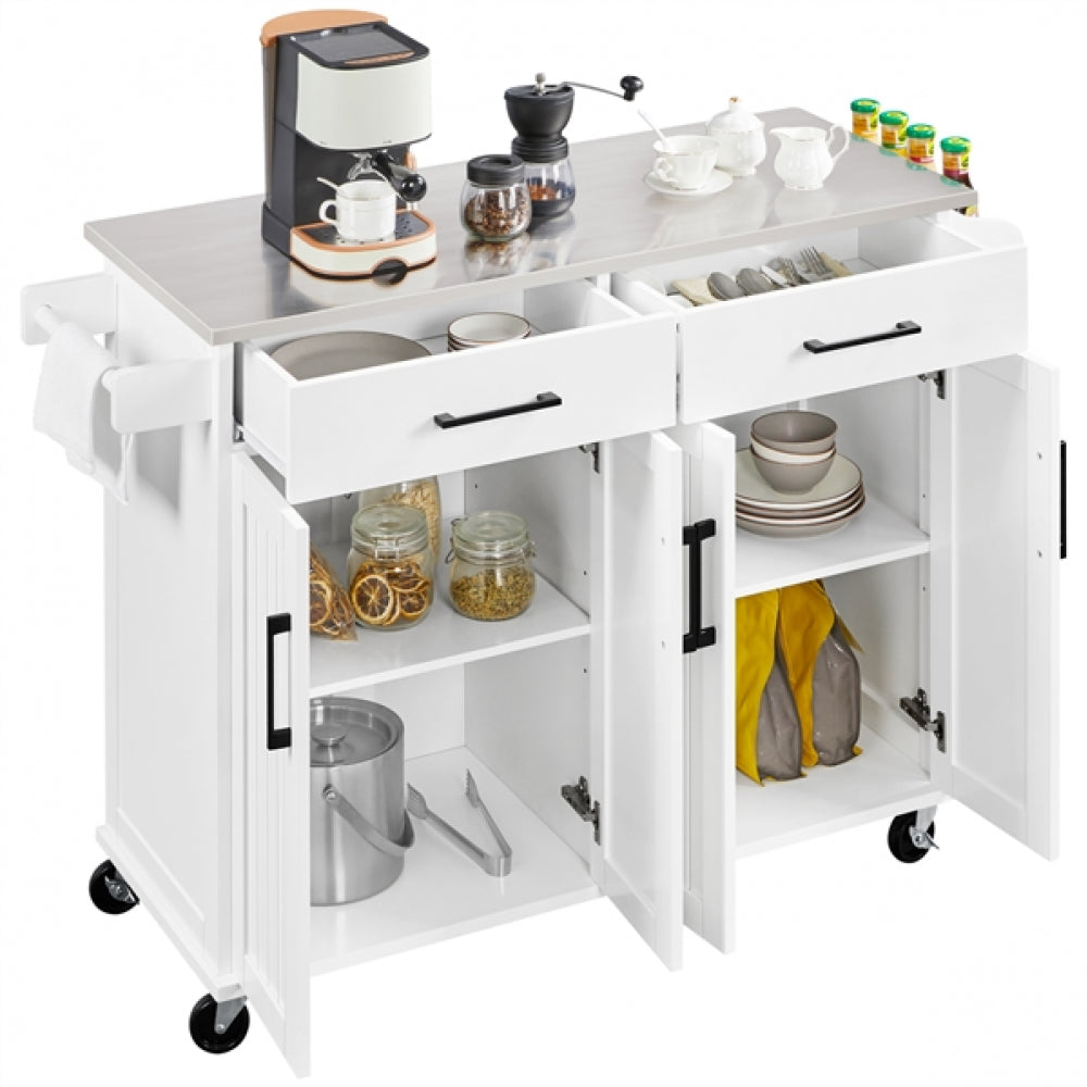 Stainless Steel Kitchen Island Cart Kitchen Trolley