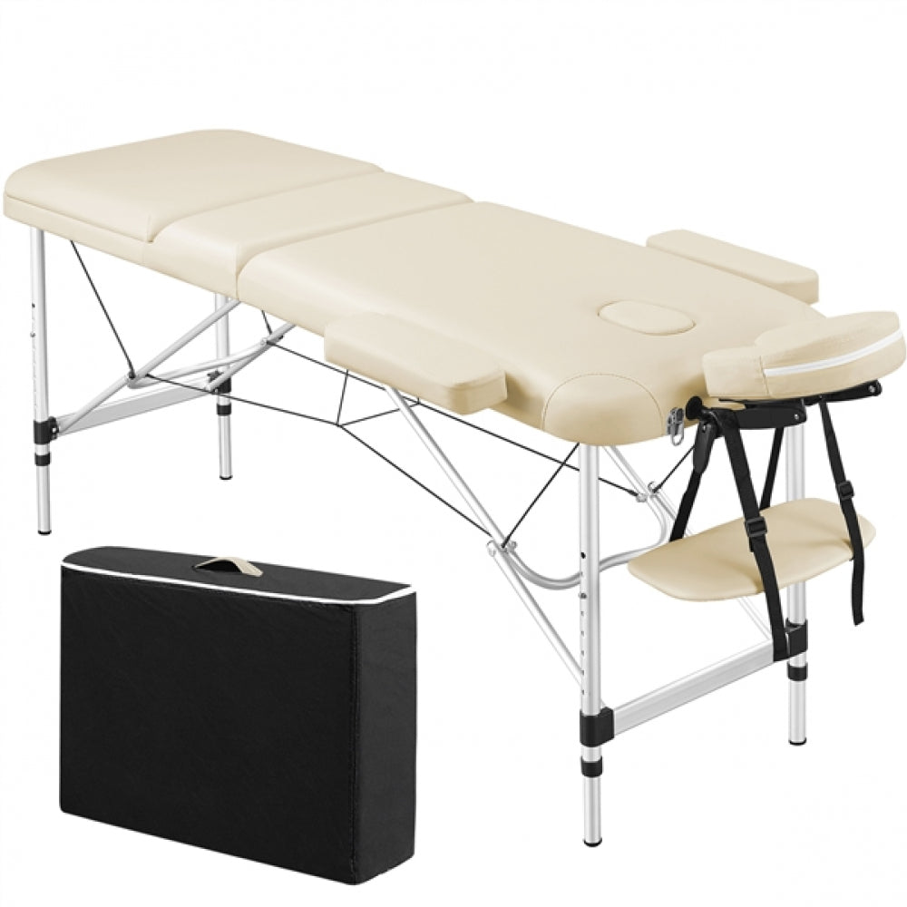 Professional 3 Fold Massage Bed Adjustable Massage Equipment