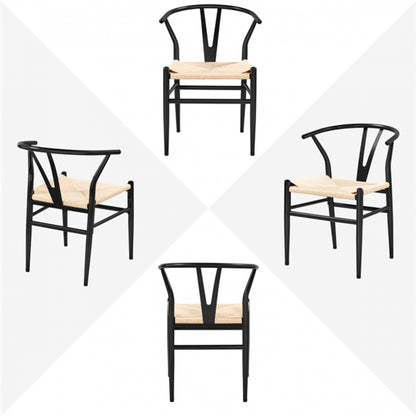 6pcs Weave Dining Chairs