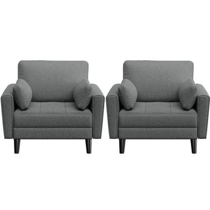 1x Sofa Couch 2x Oversized Armchairs