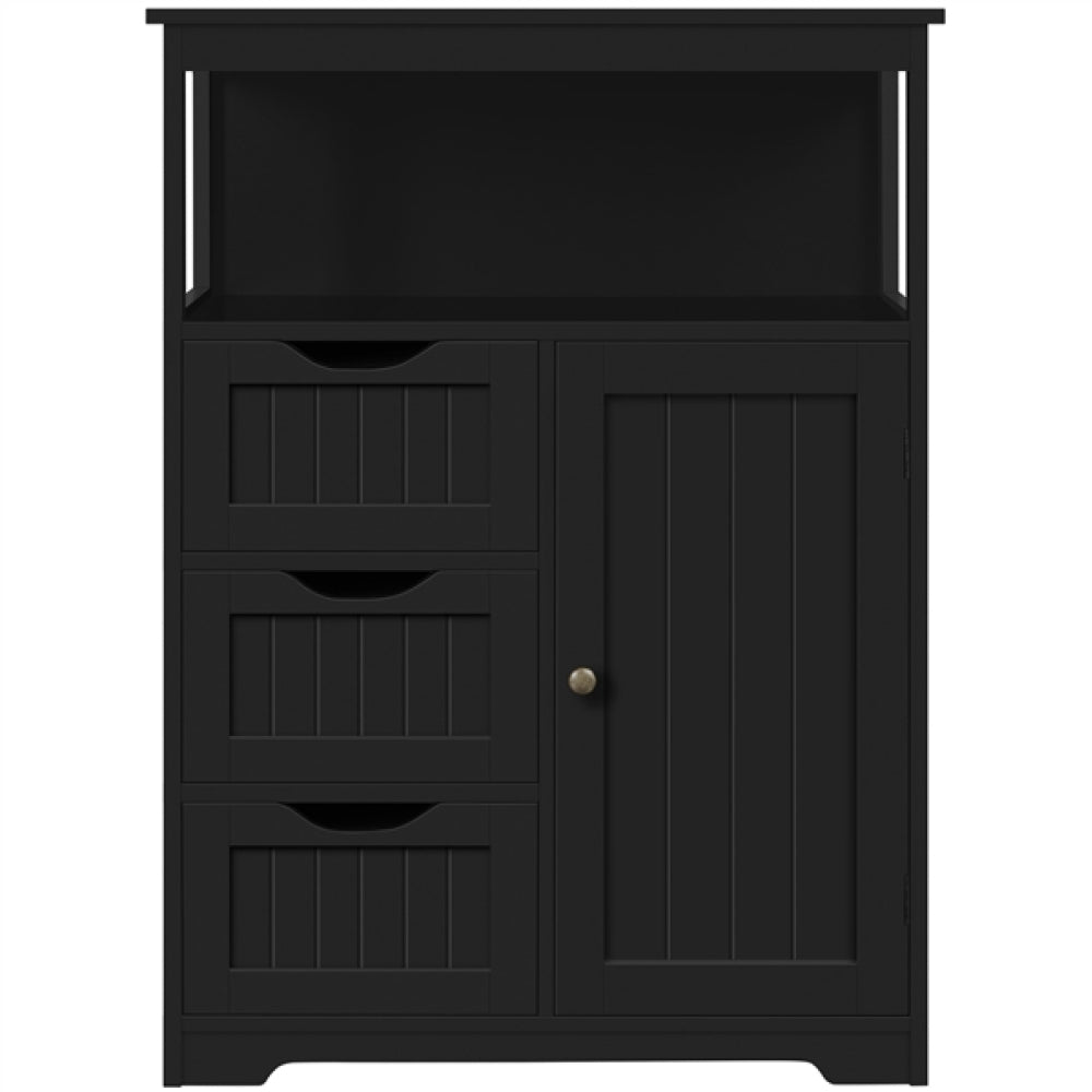 90cm Height Bathroom Floor Cabinet MDF Wooden Storage Organizer