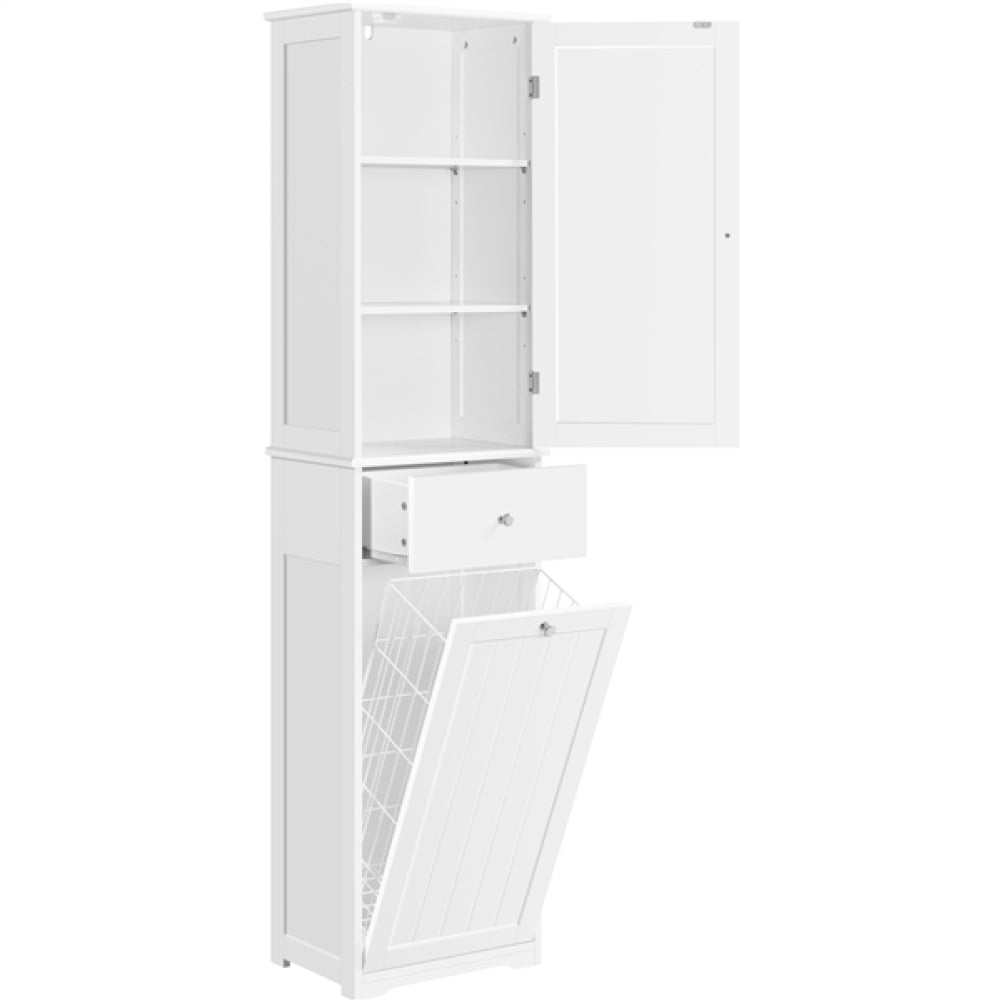 Laundry Hamper with Shelves