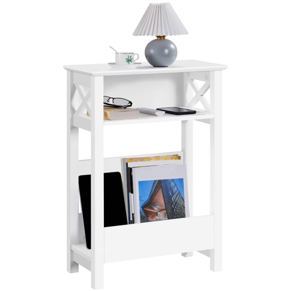 Slim End Table Modern Sofa Table