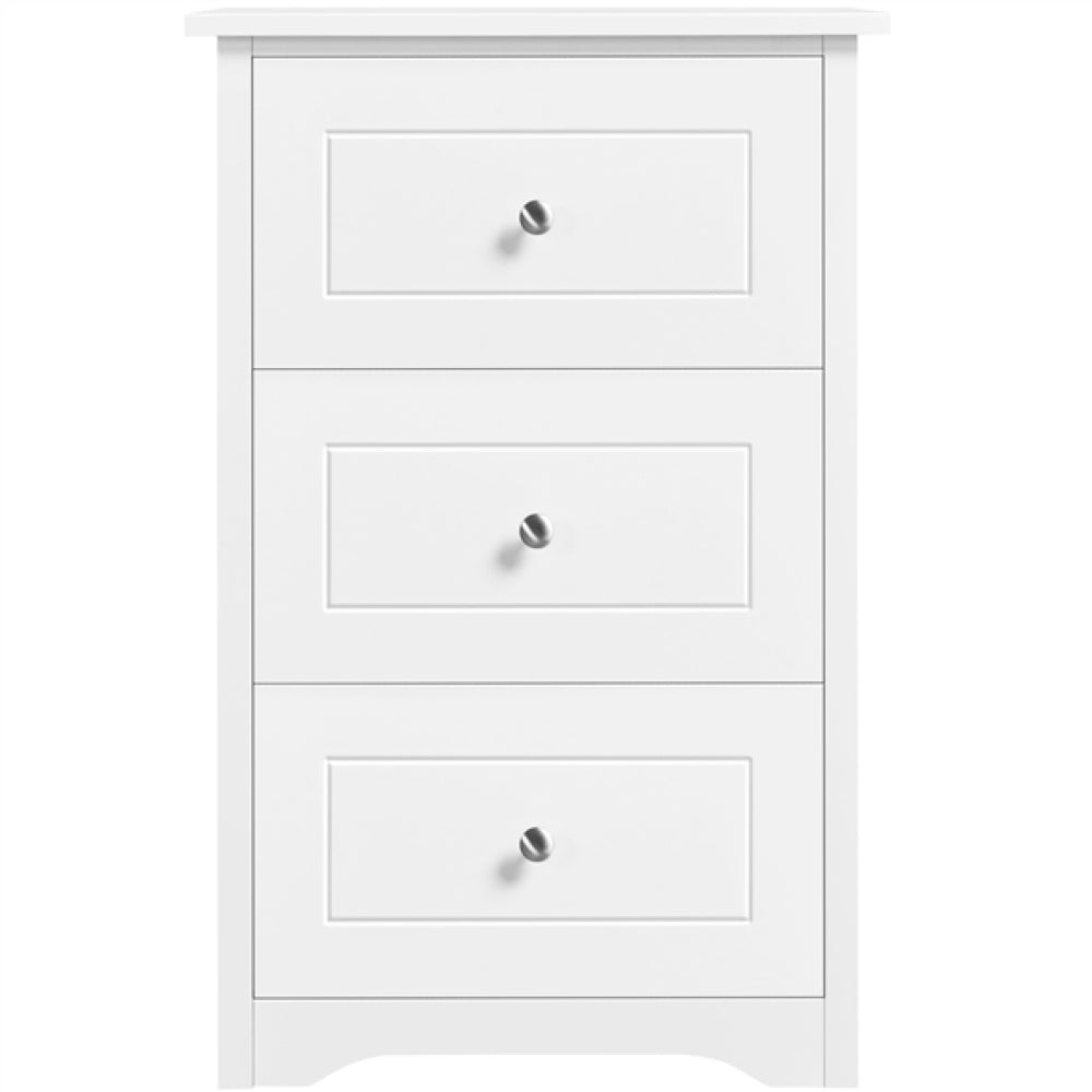 Extra Large End Table Classic Side Table Storage Cabinet