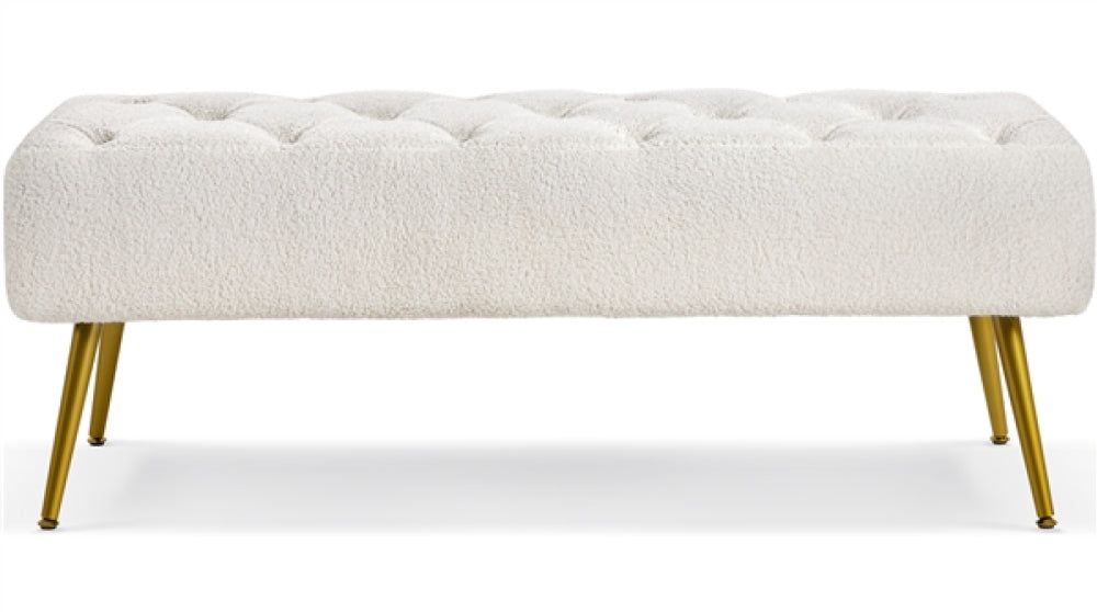 Upholstered Bedroom Benches Footrest Stool Ottoman Footstool Bench