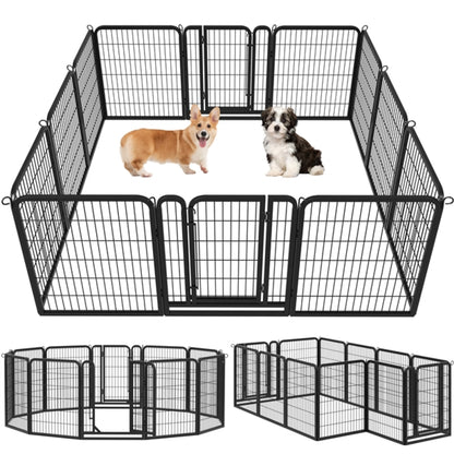 12 Panels Dog Playpen Pet Pen