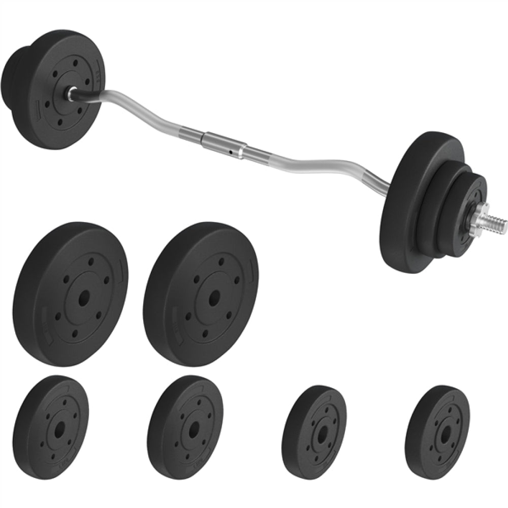 20KG Home Gym Adjustable Weightlifting Set Barbell Weight Set
