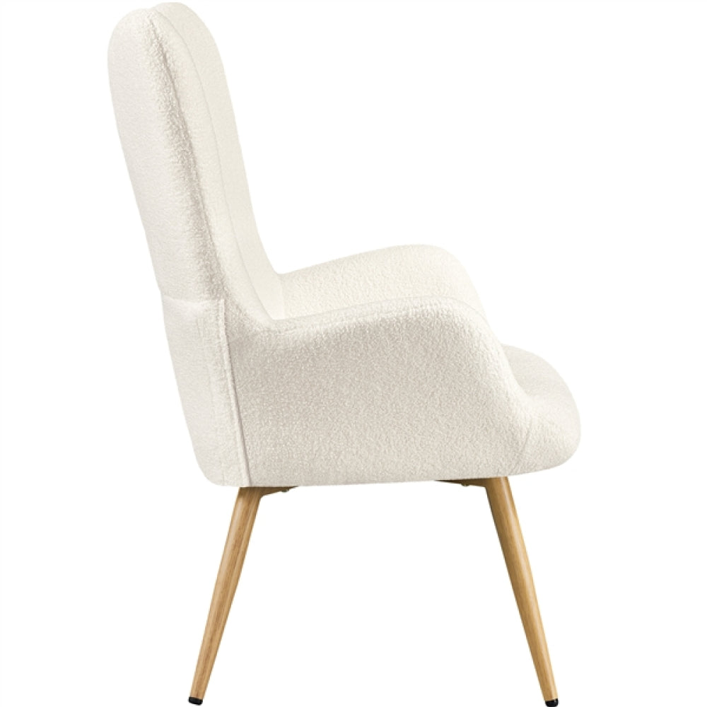 Boucle Accent Chair Armchair