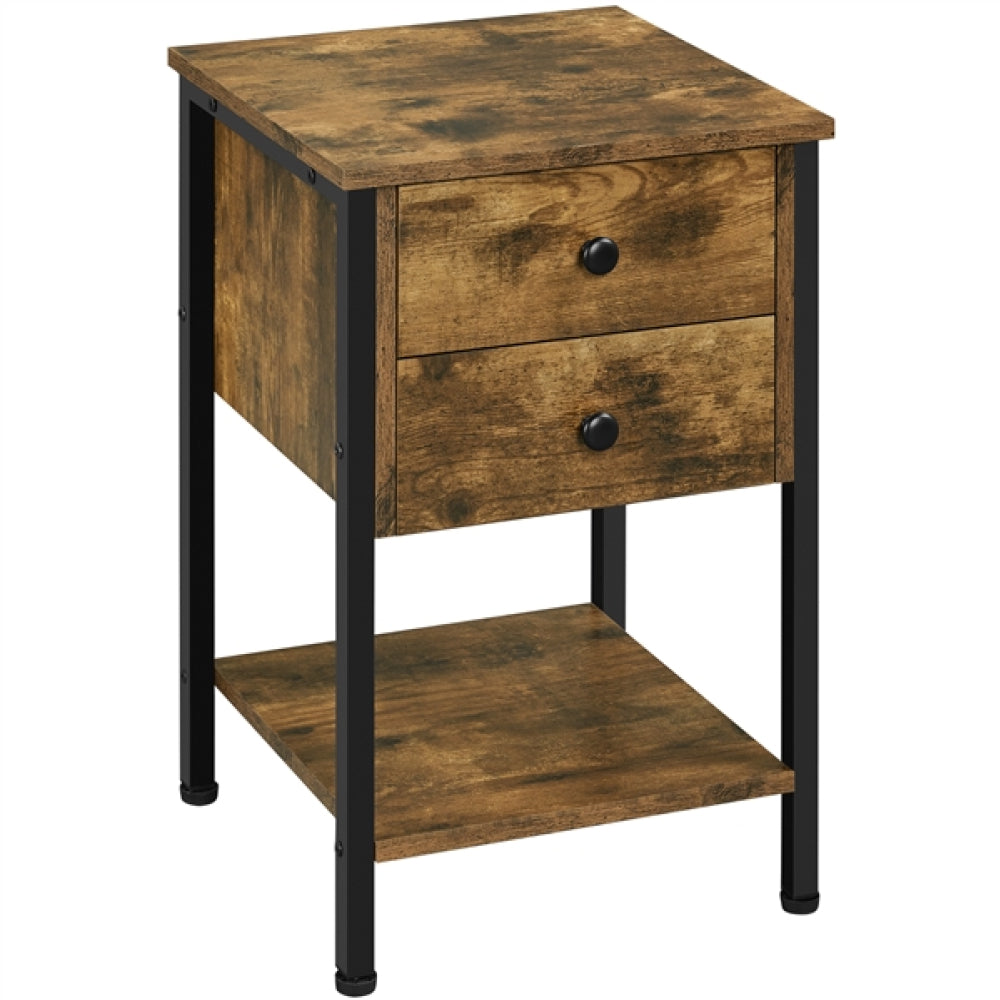 1 Pair Side Table End Table Nightstand Bedside Table
