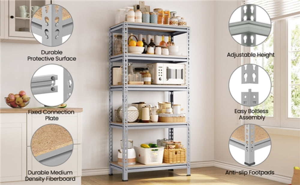 Boltless Assembly Garage Shelves Storage Organizer