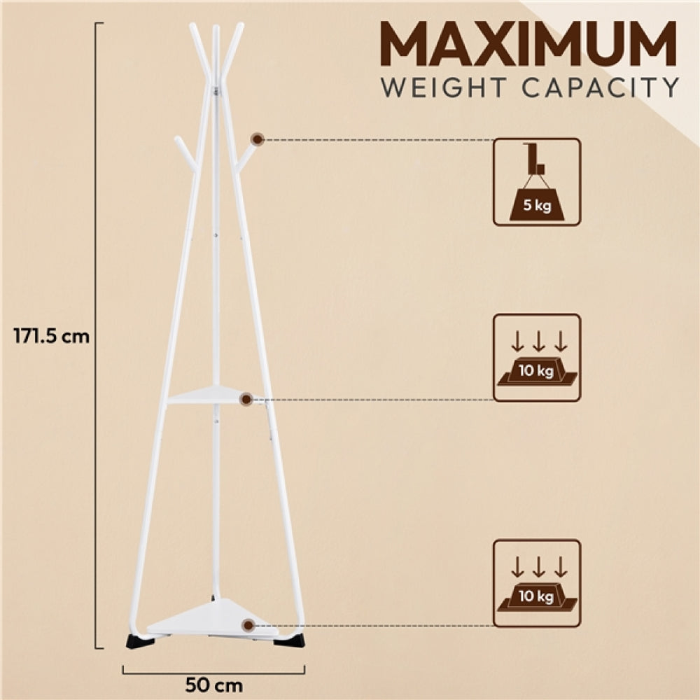 Modern Freestanding Coat Rack Coat Stand Entryway Hall Tree