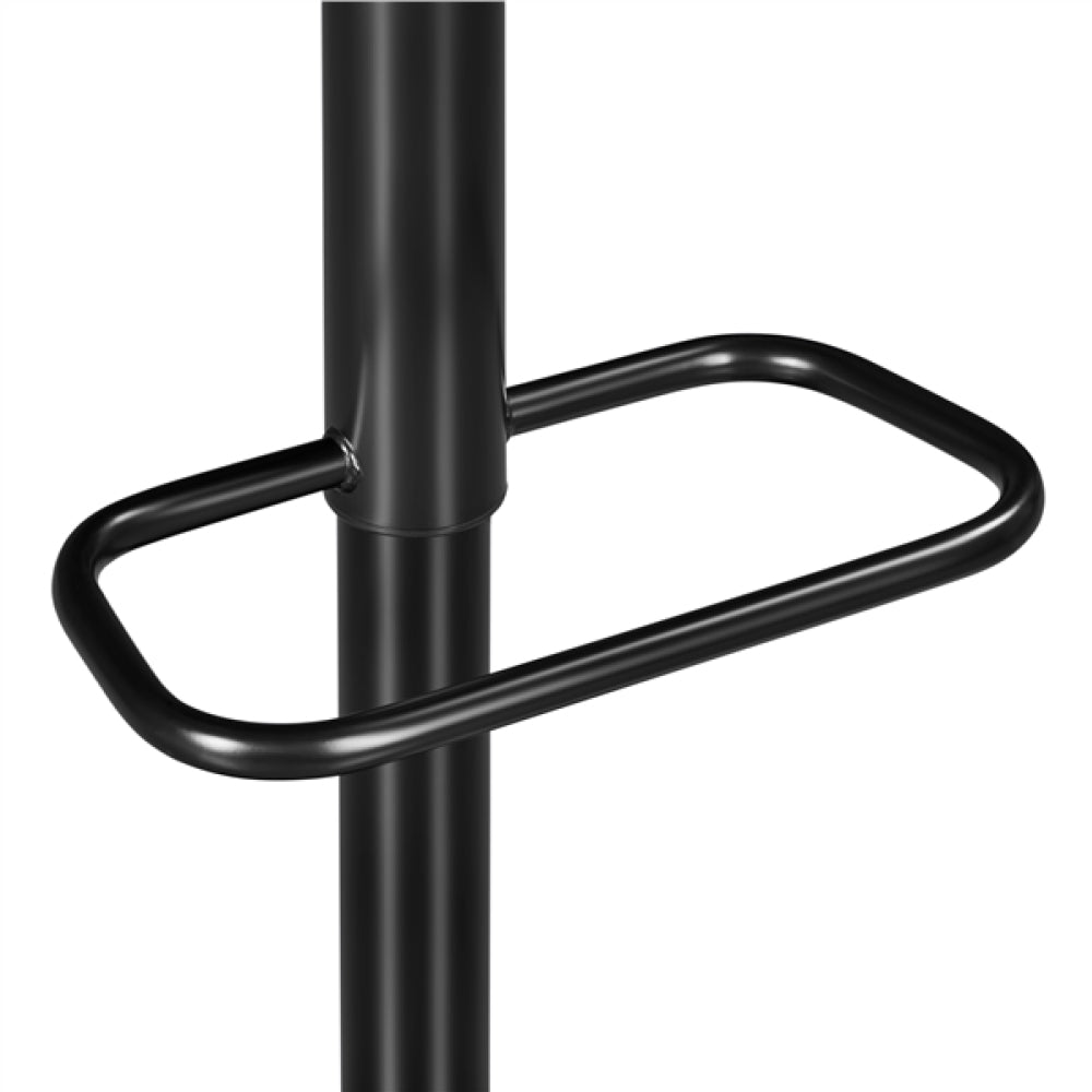 Set of 2 Height Adjustable PU Leather Bar Stools
