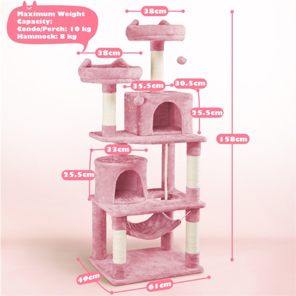 Multi Level Cat Tree Cat Tower Kitten Condo