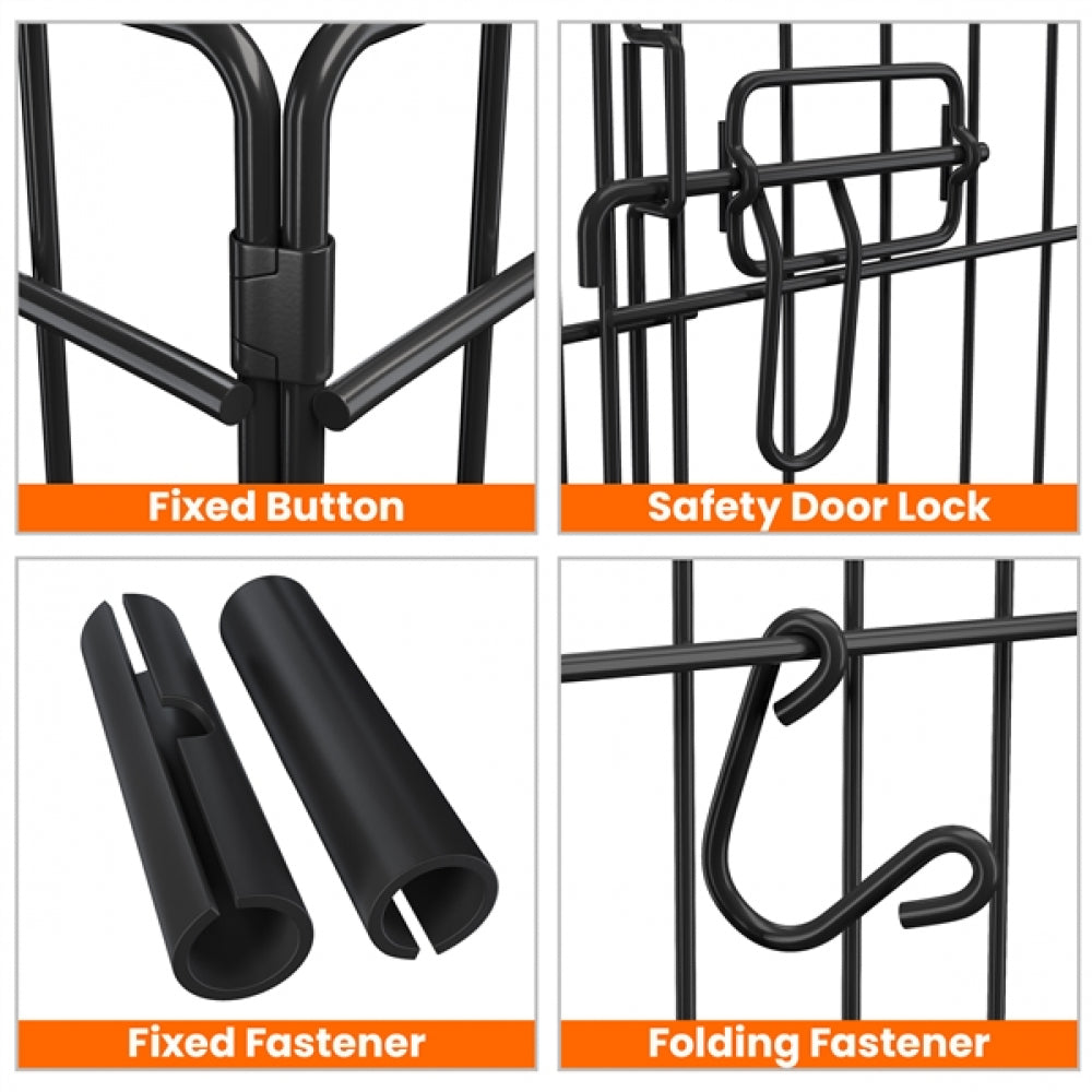 Foldable Metal Dog Exercise Pen Dog Pen