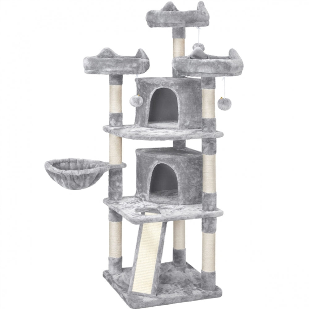 Large Cat Tree Big Cat House Plush Cat Tower
