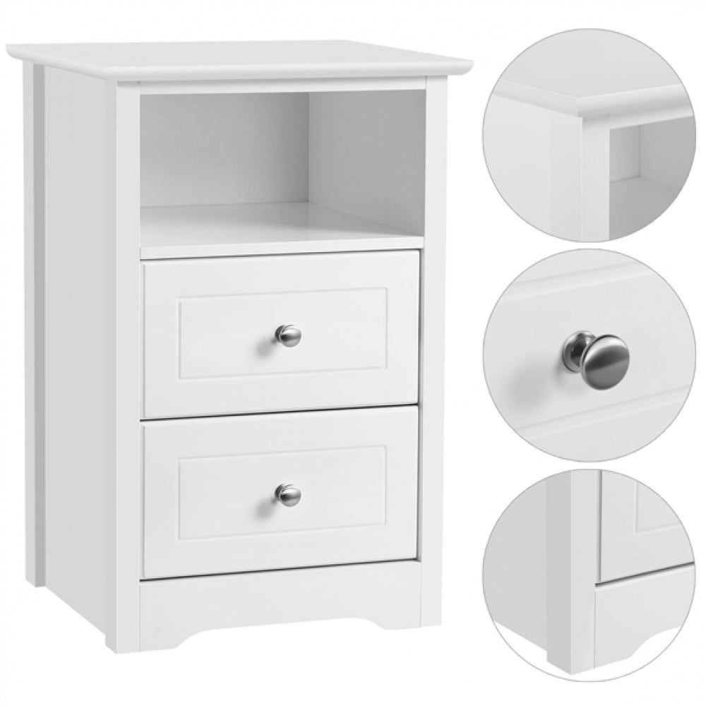 1 Pair Side Table Bedside Tables End Table Nightstand