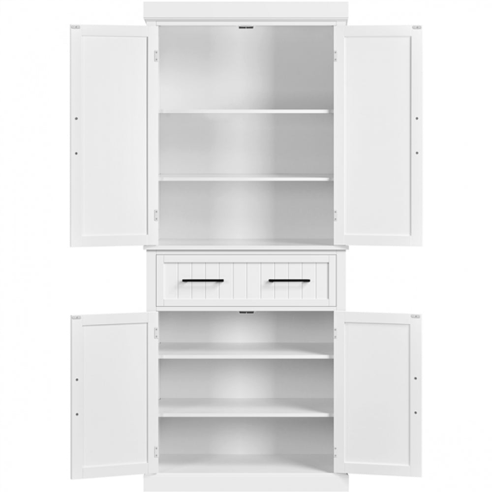 Tall Pantry Cupboard Kitchen Pantry Cabinet Freestanding Storage Cabinet