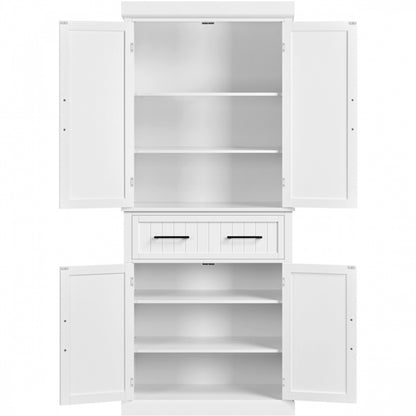 Tall Pantry Cupboard Kitchen Pantry Cabinet Freestanding Storage Cabinet