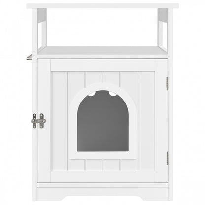 End Table for Pet House Pet Crate Indoor Cat Litter Box