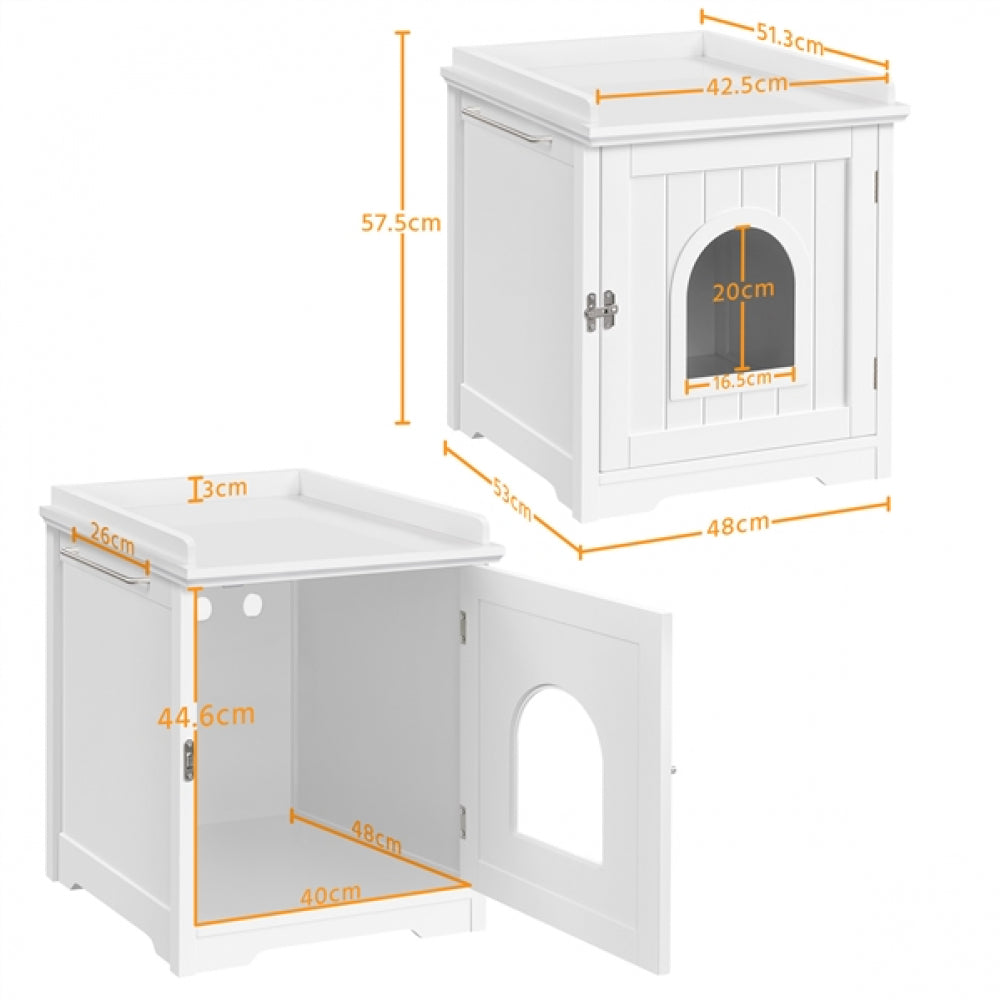 Indoor Cat Litter Box Cat Loo Cabinet