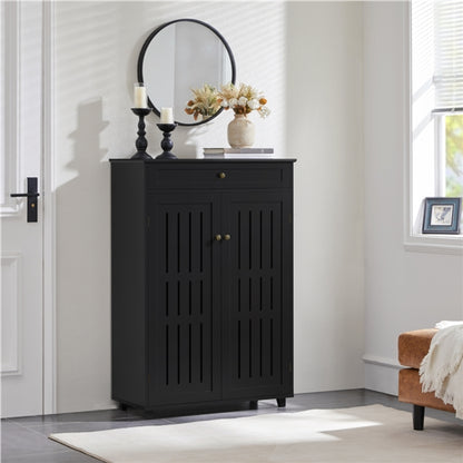 5-Tier & 1 Drawer Shoe Storage Cabinet