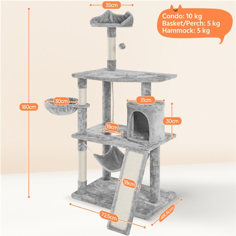 Deluxe Multi Level Cat Tree Cat Tower