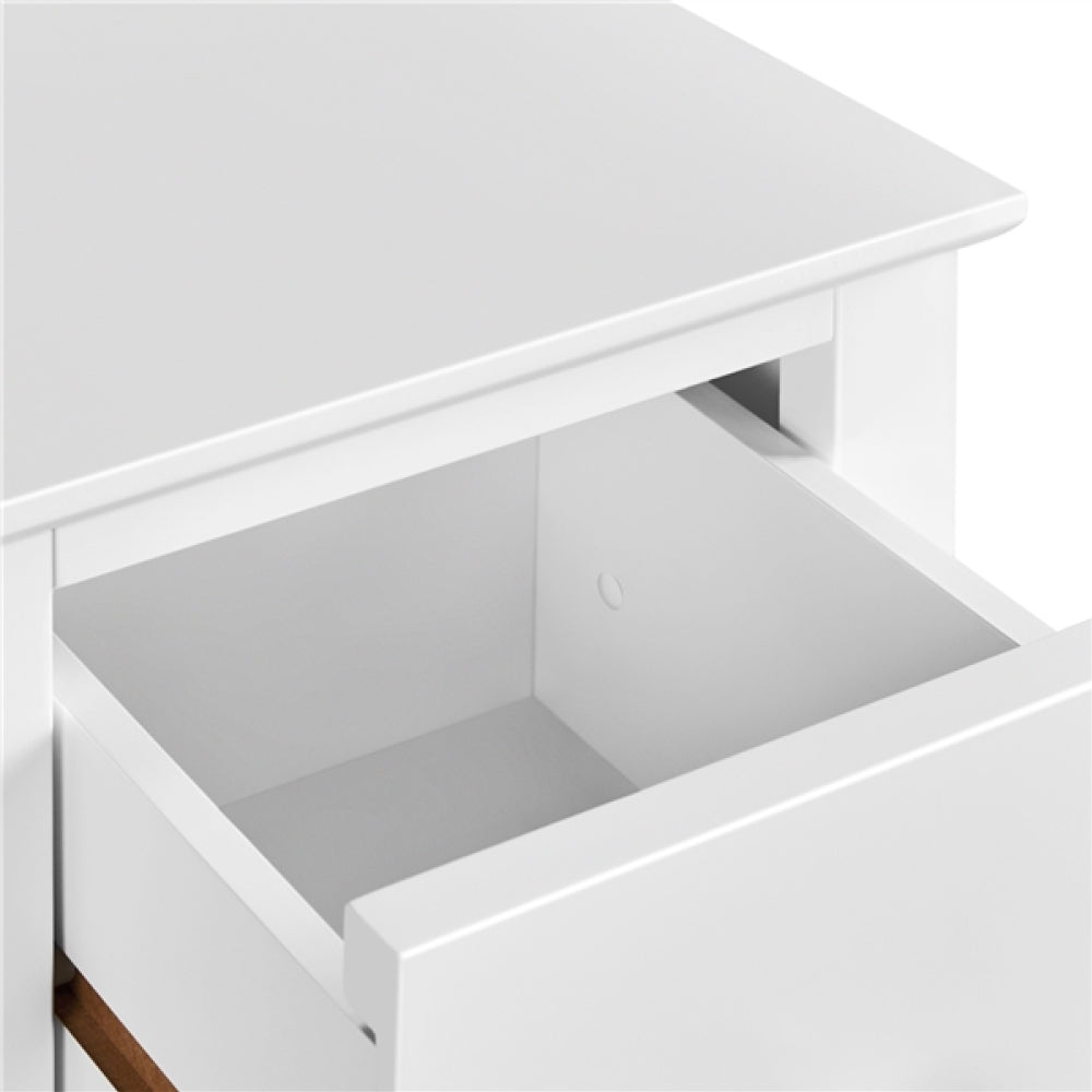 Slim Bedside Tables Nightstand Set of 2