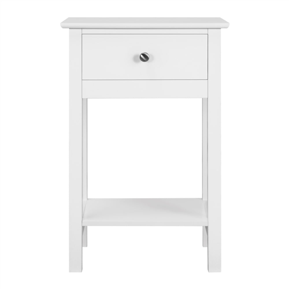 2pcs Improved Quality Wood Bedside End Table Storage Cabinet Night Stand