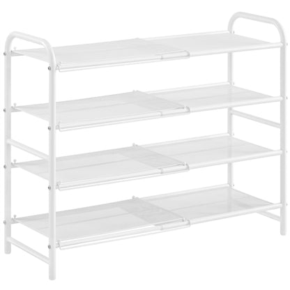 4 Tier Iron Shoe Rack Organiser