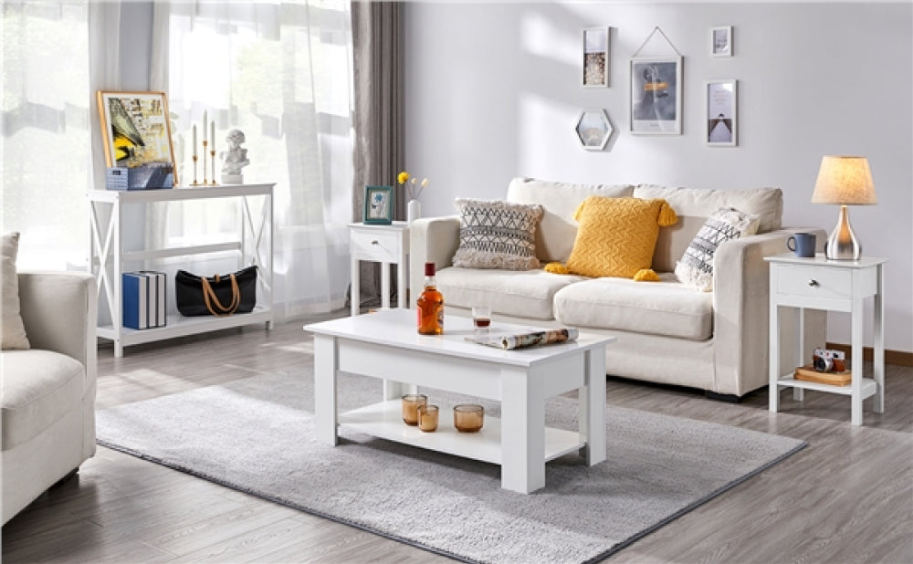 2PCS High Quality Bedside End Table Storage Cabinet