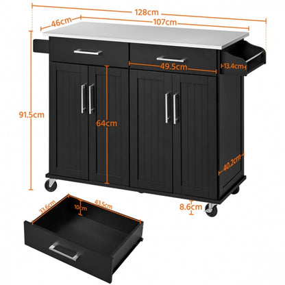 Kitchen Island Cart Kitchen Trolley On Wheels