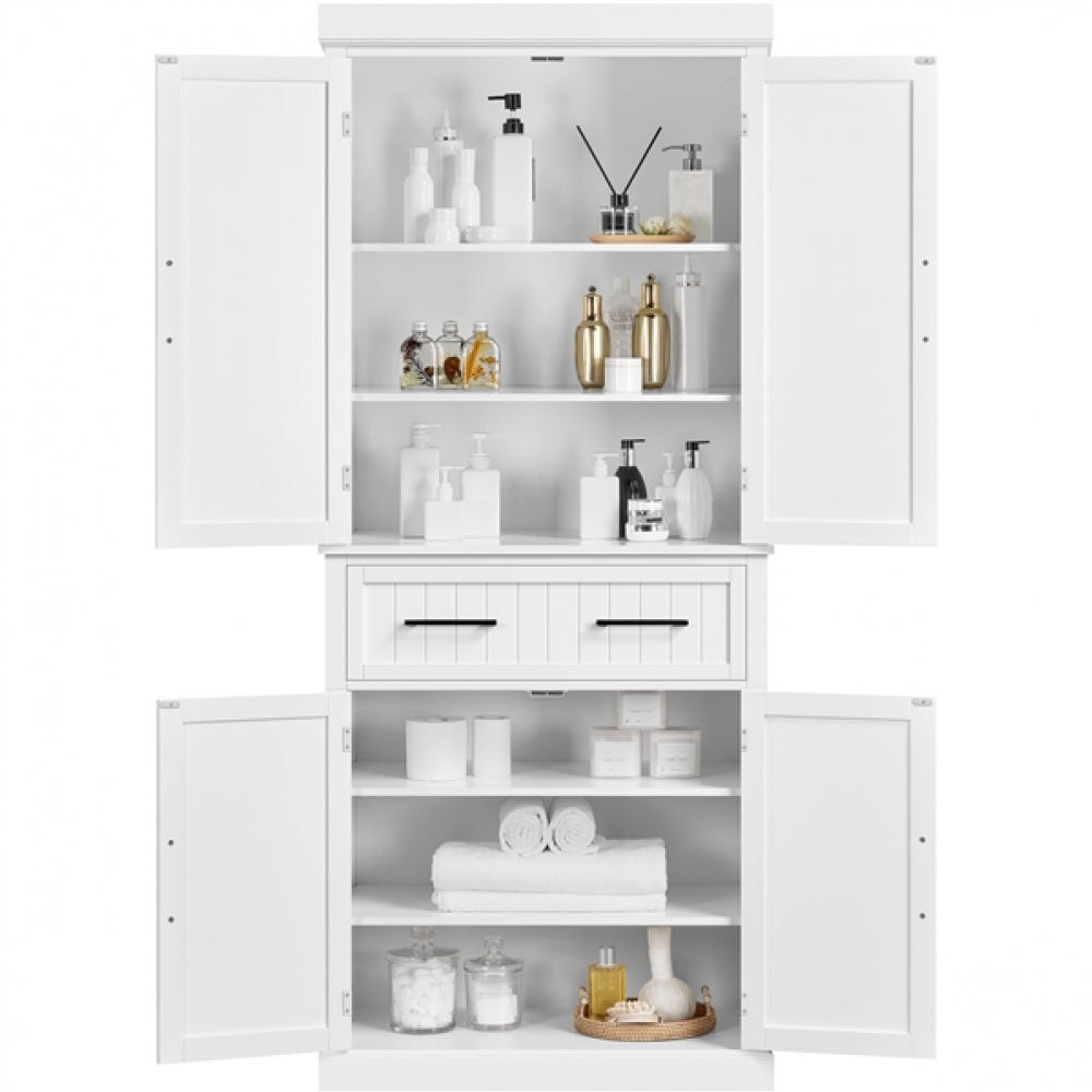 Tall Pantry Cupboard Kitchen Pantry Cabinet Freestanding Storage Cabinet