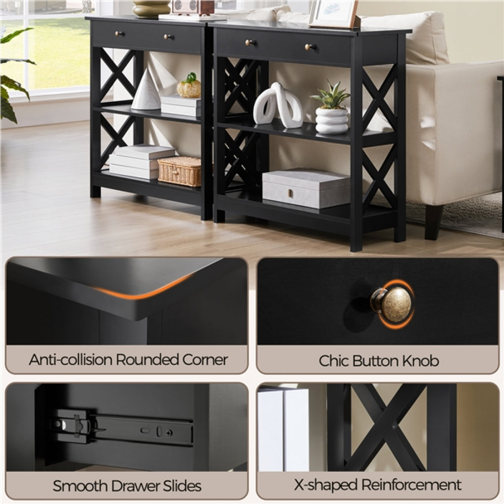 Wooden Console Table Entryway Table
