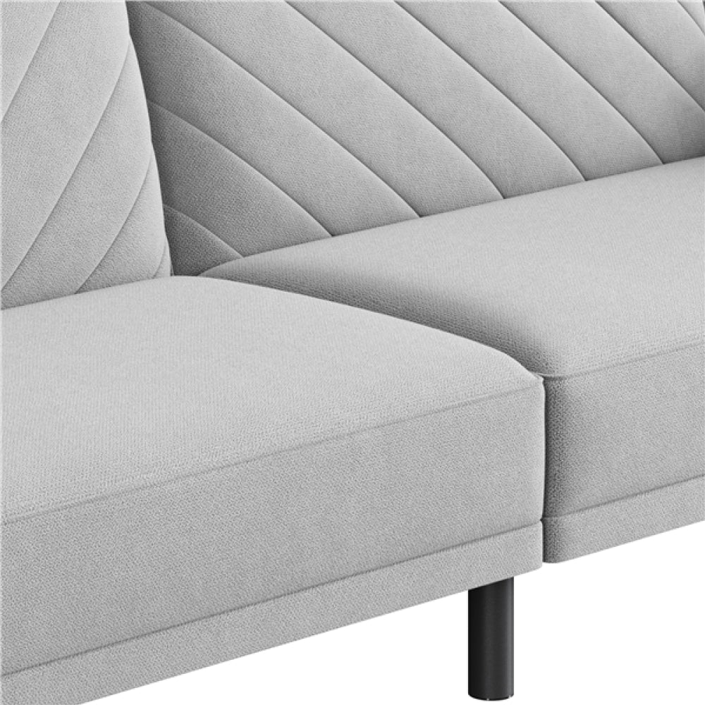 Convertible Sofa Bed Fabric 3-Seater Sofa Bed