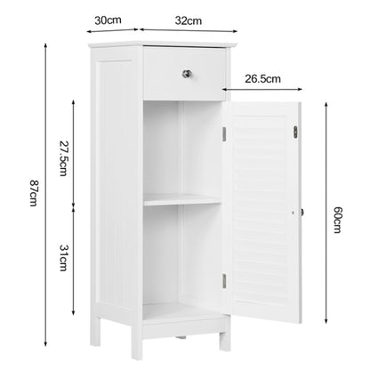 Bathroom Kitchen Floor Storage Cabinet