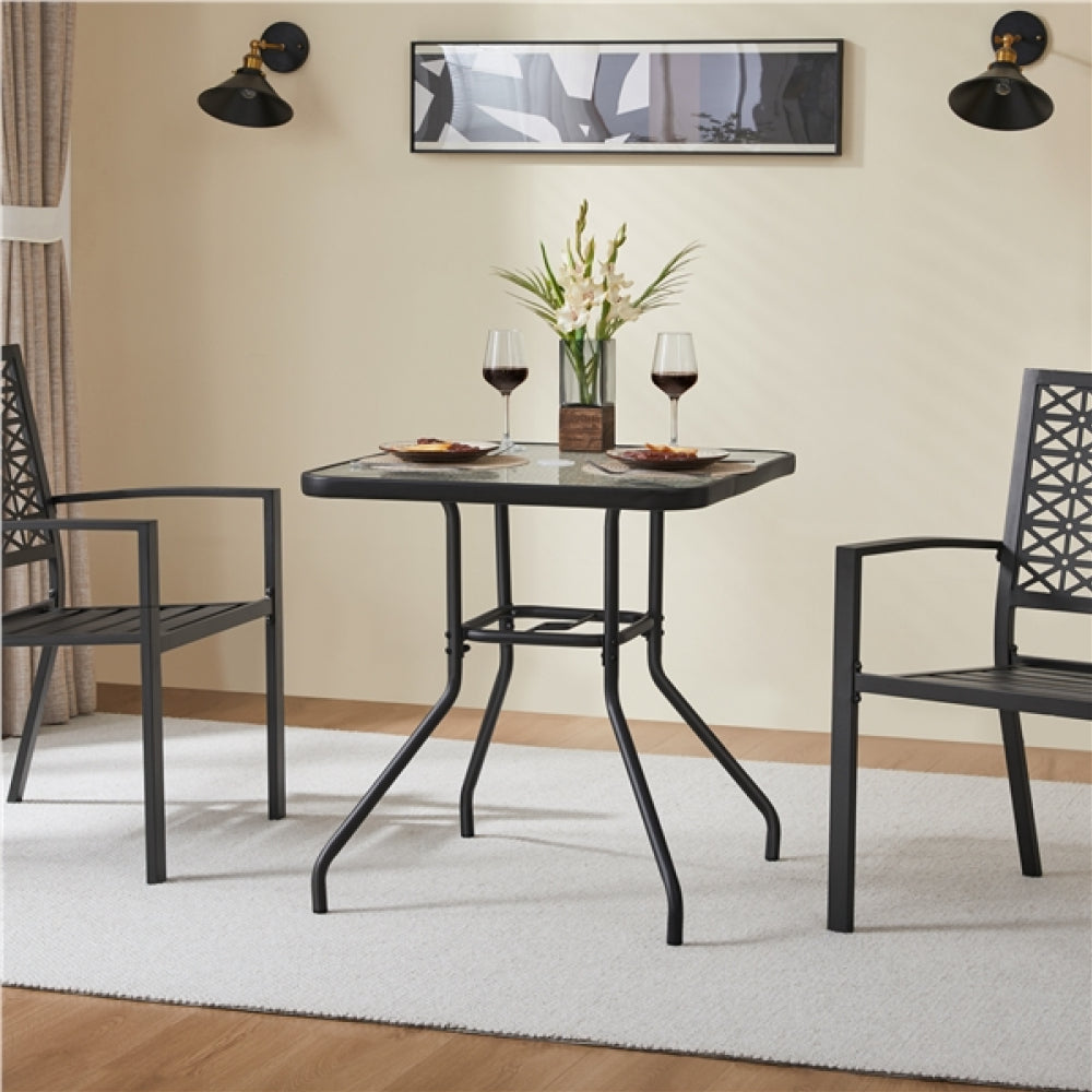 Outdoor Coffee Table Patio Square Bistro Table