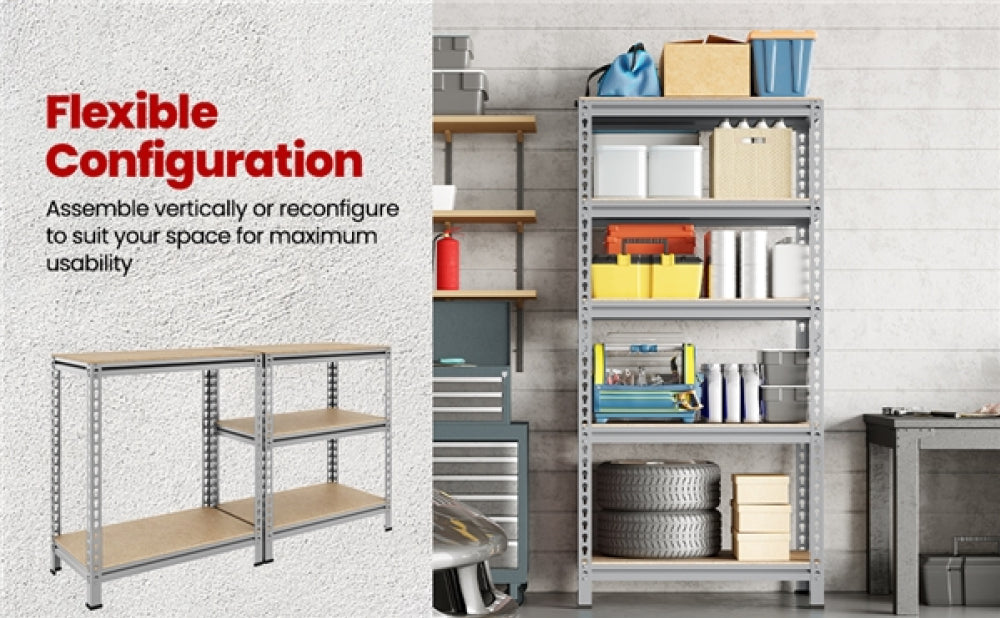 Boltless Assembly Garage Shelves Storage Organizer