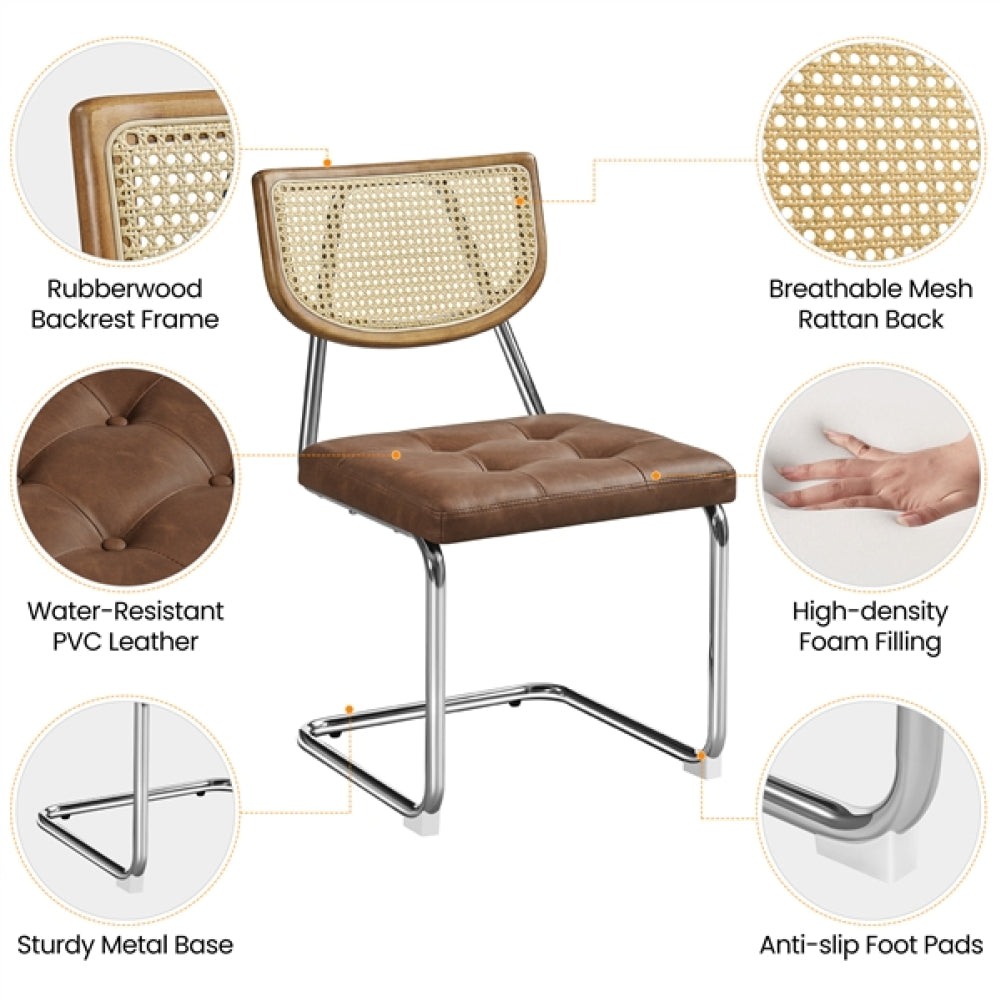 4PCS Mid-Century Modern Dining Chairs