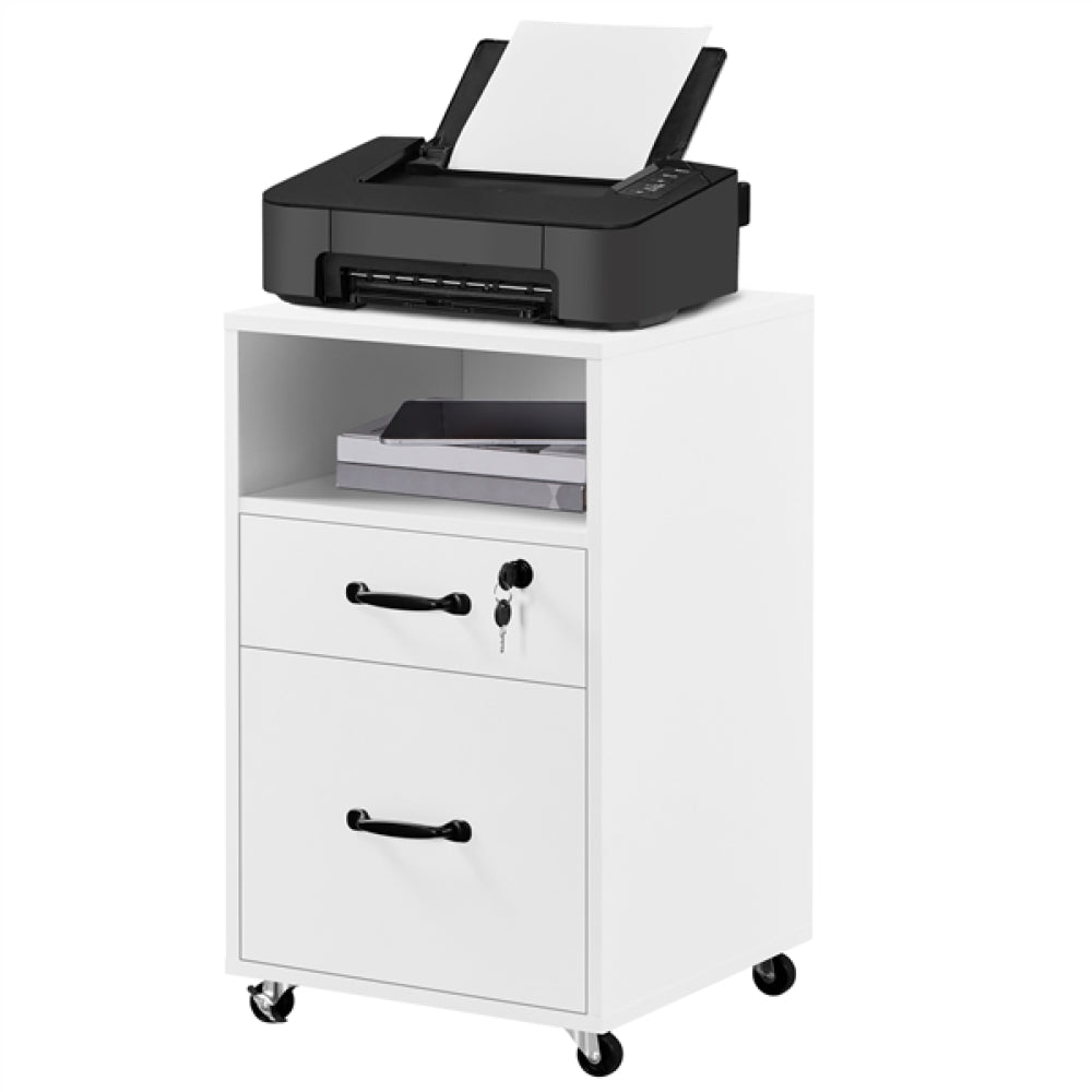 Brand New 2 Drawer Side Table End Table File Cabinet