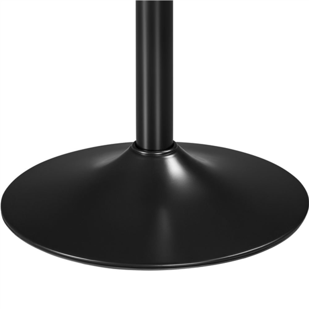 Set of 2 Height Adjustable PU Leather Bar Stools