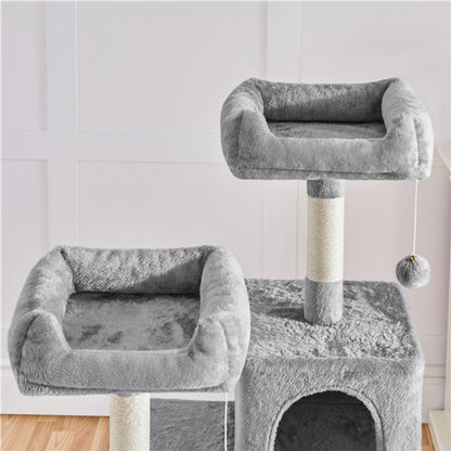 Multilevel Cat Tree Cat Tower Large Cat Condo