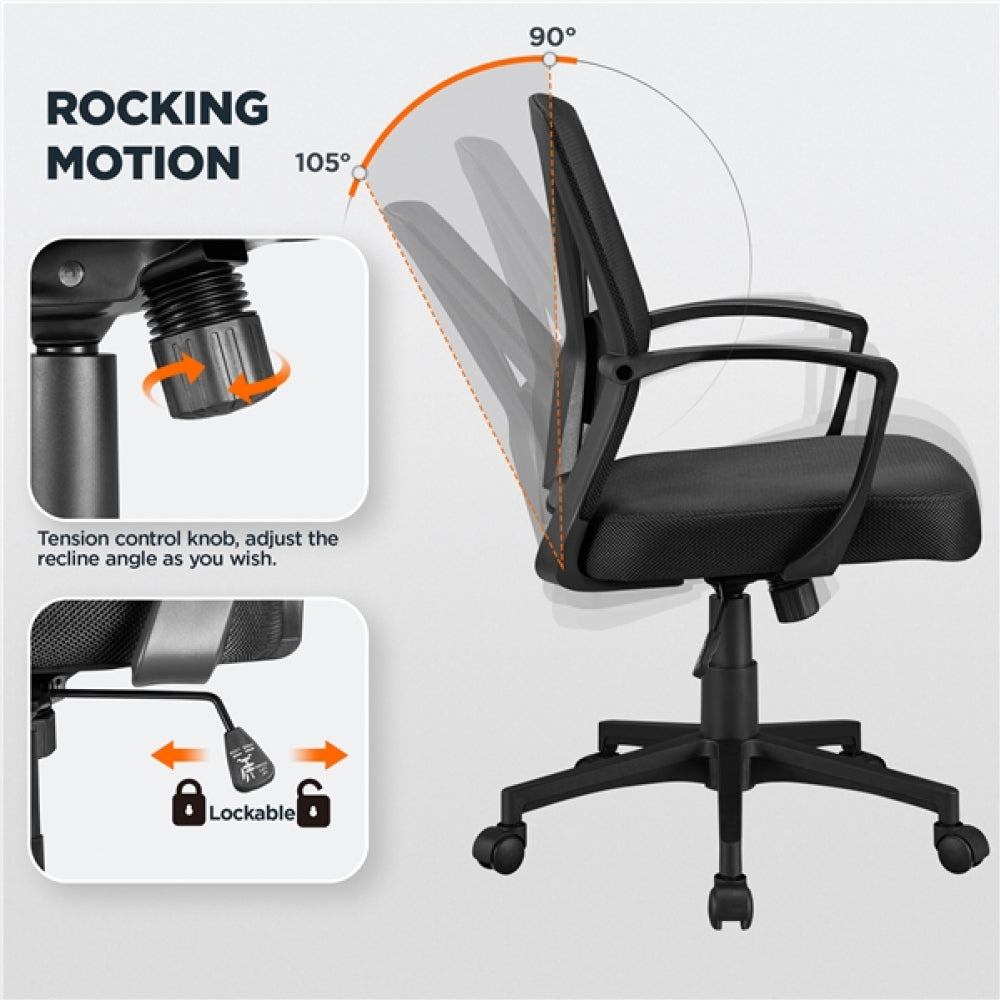 Mesh Office Chair Executive Desk Chair Adjustable Computer Chair