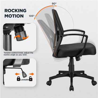 Mesh Office Chair Executive Desk Chair Adjustable Computer Chair