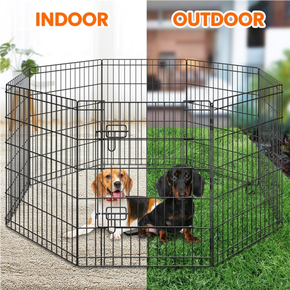 Foldable Metal Dog Exercise Pen Dog Pen