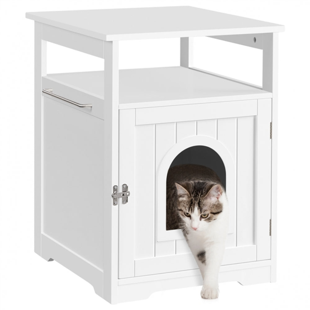 End Table for Pet House Pet Crate Indoor Cat Litter Box