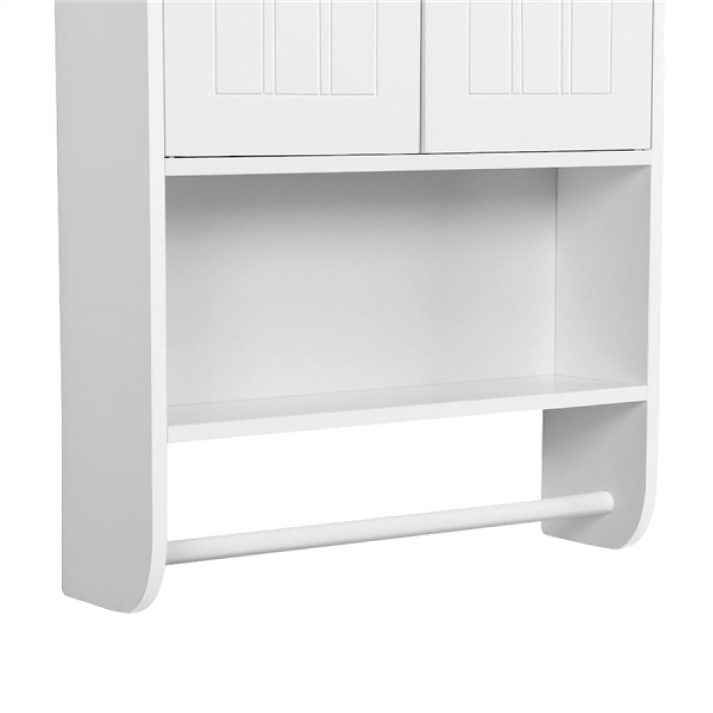 Bathroom Wall Cabinet with Towel Bar Wall Mount Organizer