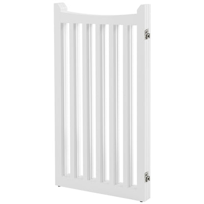 Indoor Pet Barrier for Doorway Dog Pen Wooden Pet Gate